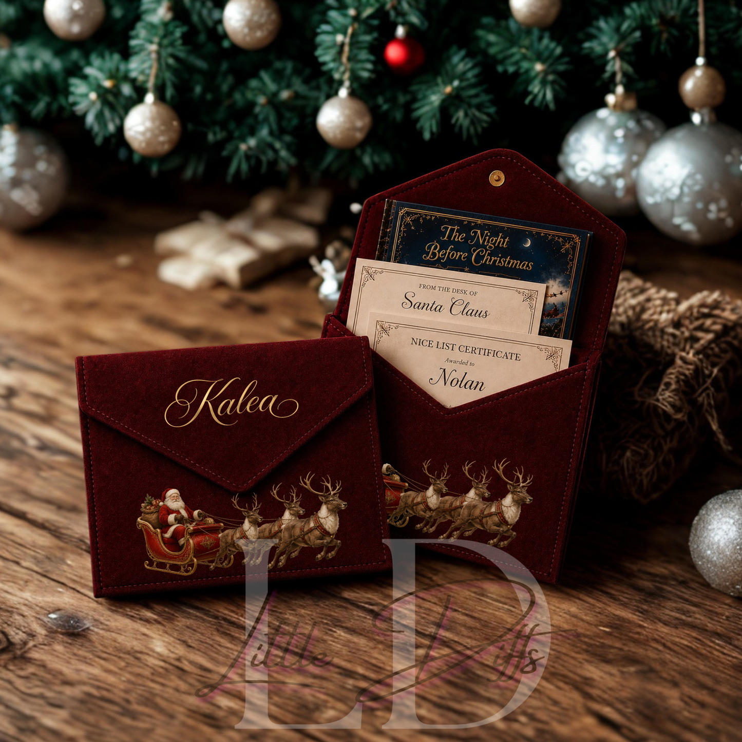 Personalised Luxury Christmas Keepsake Wallet (PRE-ORDER)
