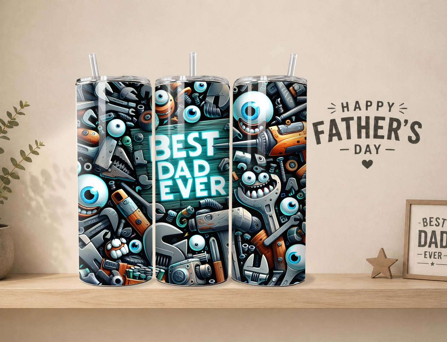 Best Dad Ever DIY Tumbler