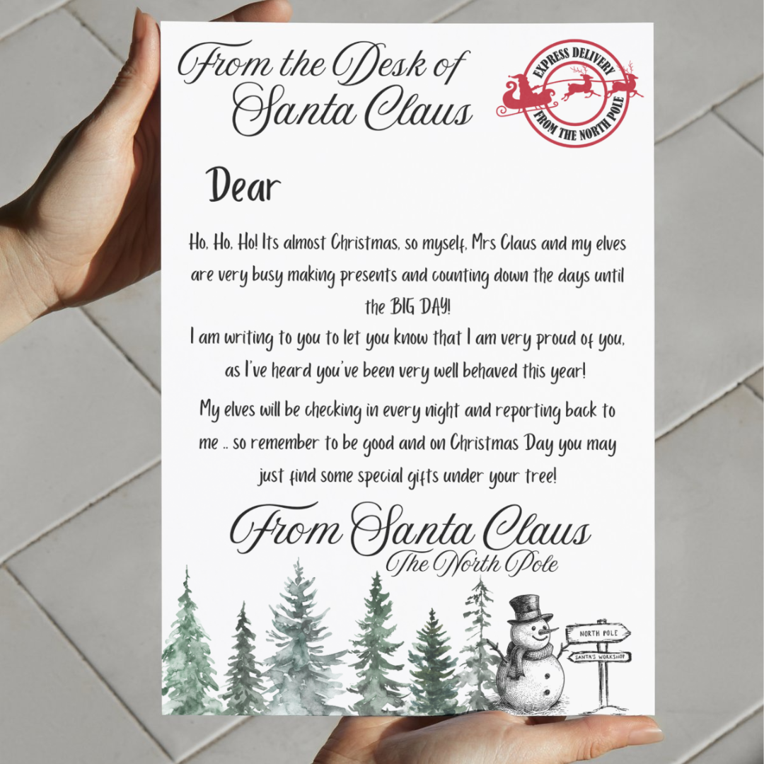 Letter From Santa Digital Download