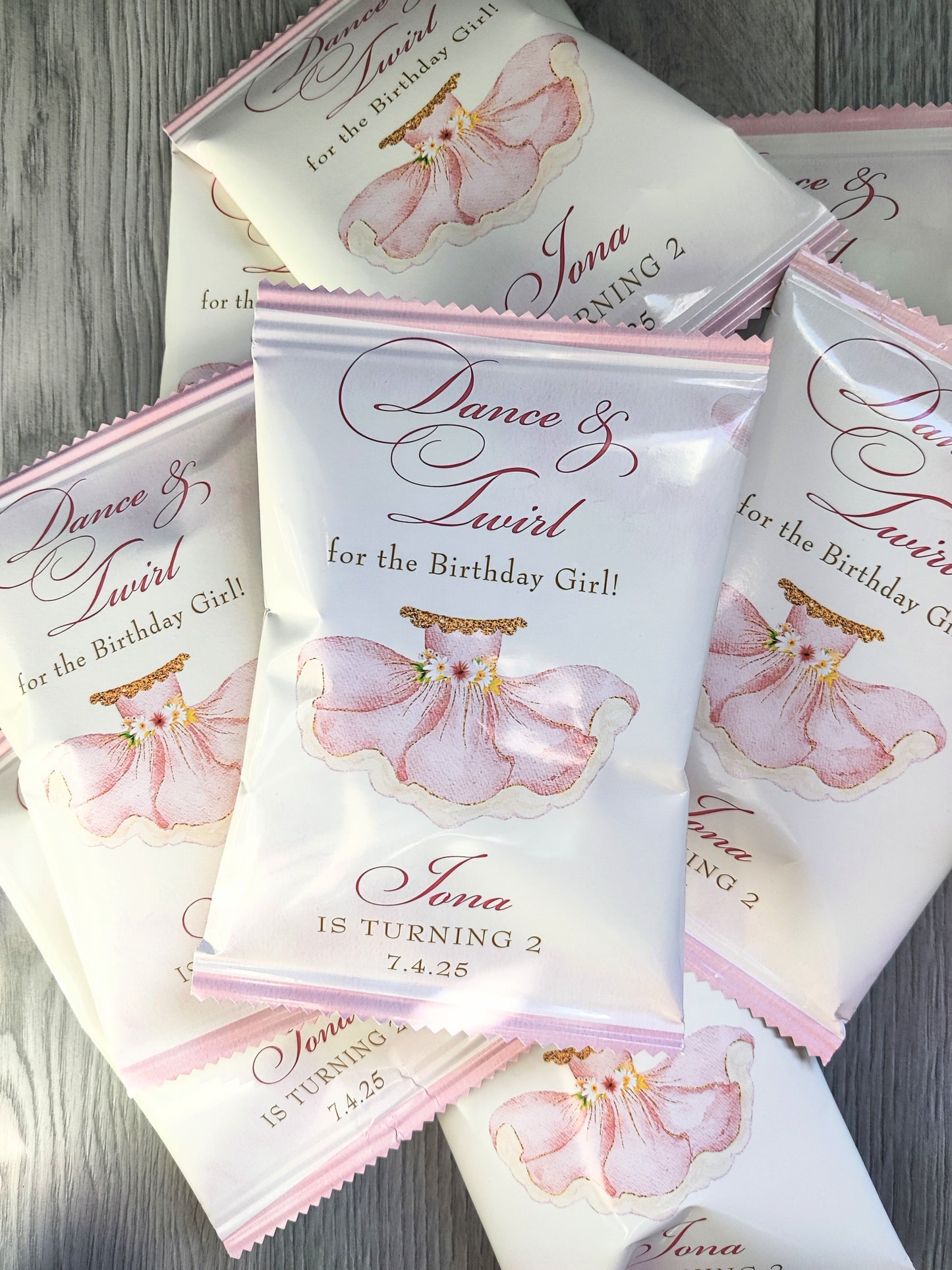 Personalized Crisp/Snack Packets