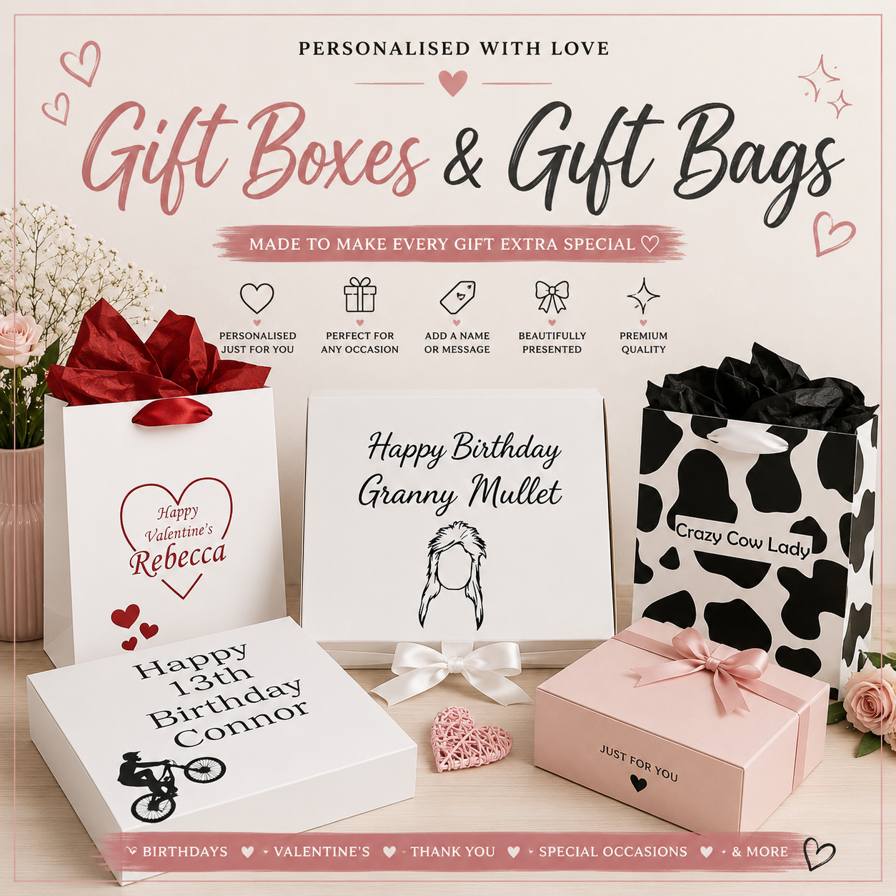 Gift Boxes & Gift Bags