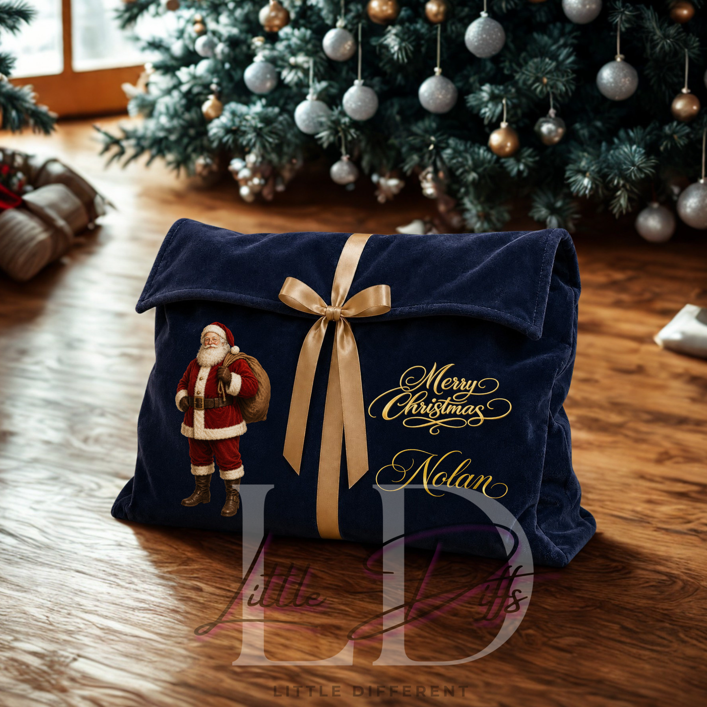 Personalised Christmas Gift Envelope Bag ( PRE-ORDER)