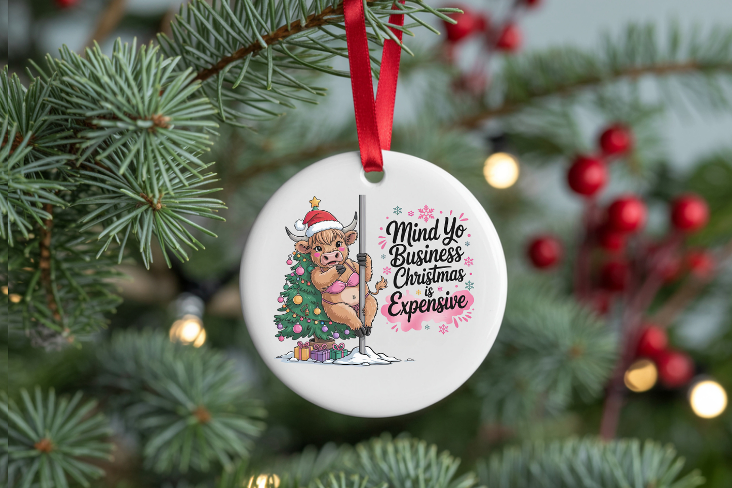 Mind Ya Business Bauble