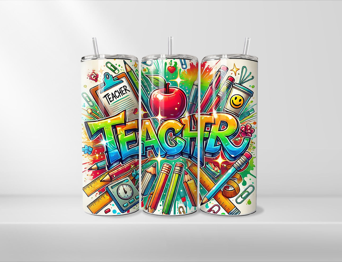 Teacher Tumbler Multiple Designs