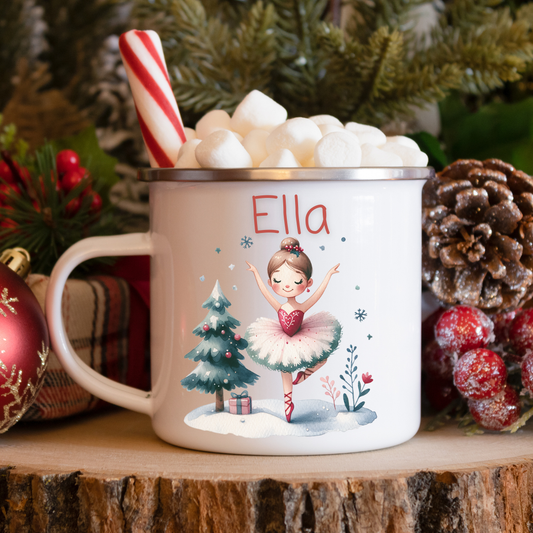 Ballet Christmas Mug