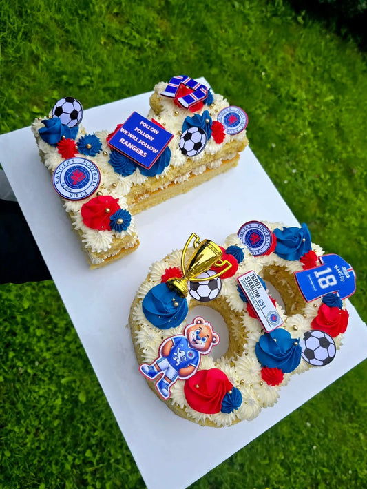 Rangers Inspired Cake Charms
